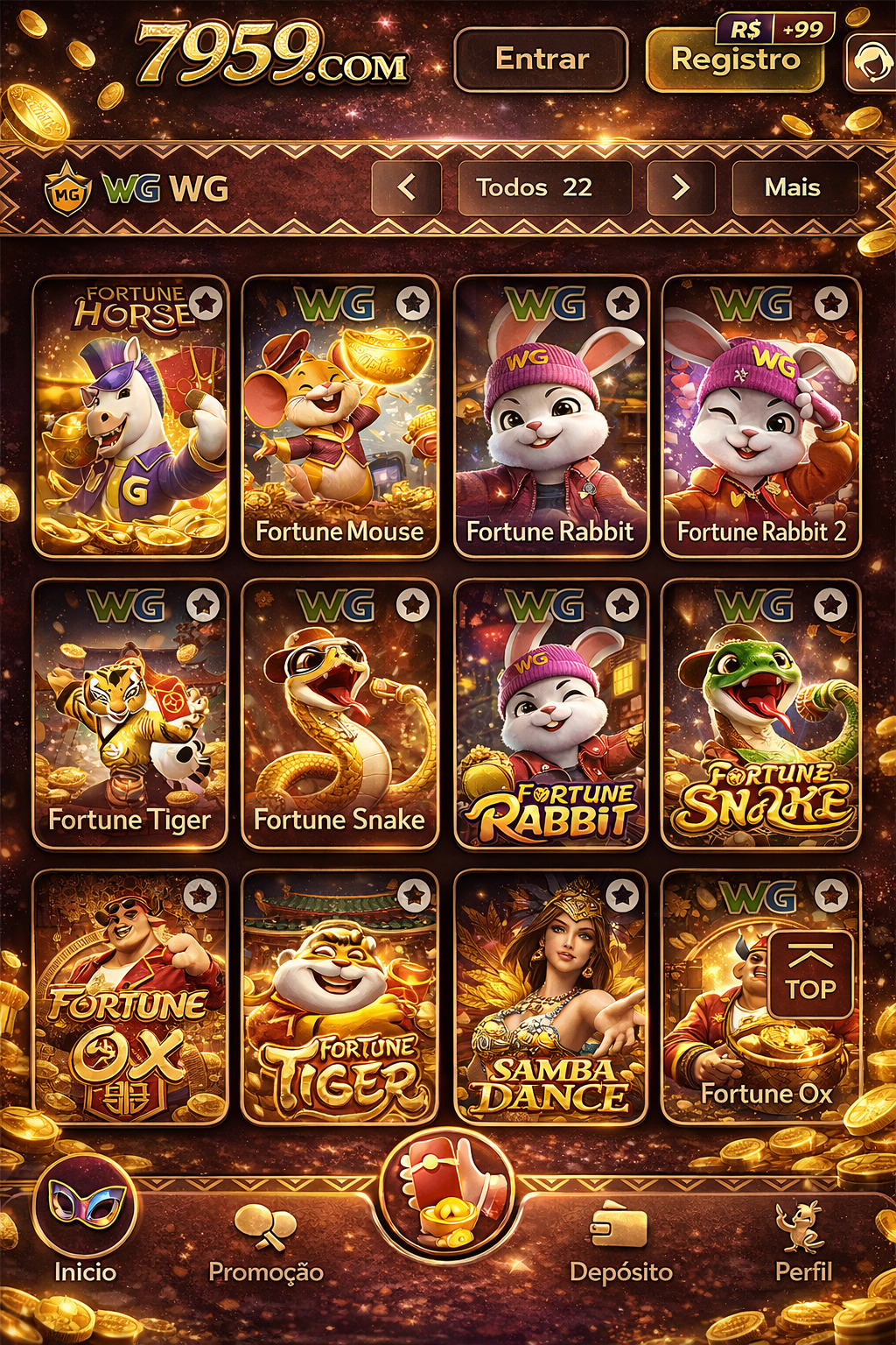 jogos slots pg 
